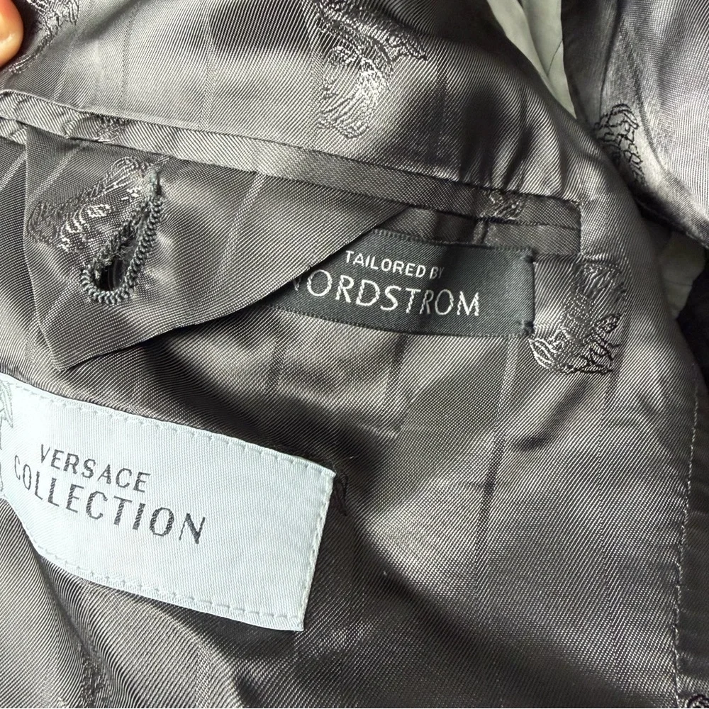 Versace Collection Linen Wool Blazer Sz 54 US 44 Gianni Versace NWT Old Money